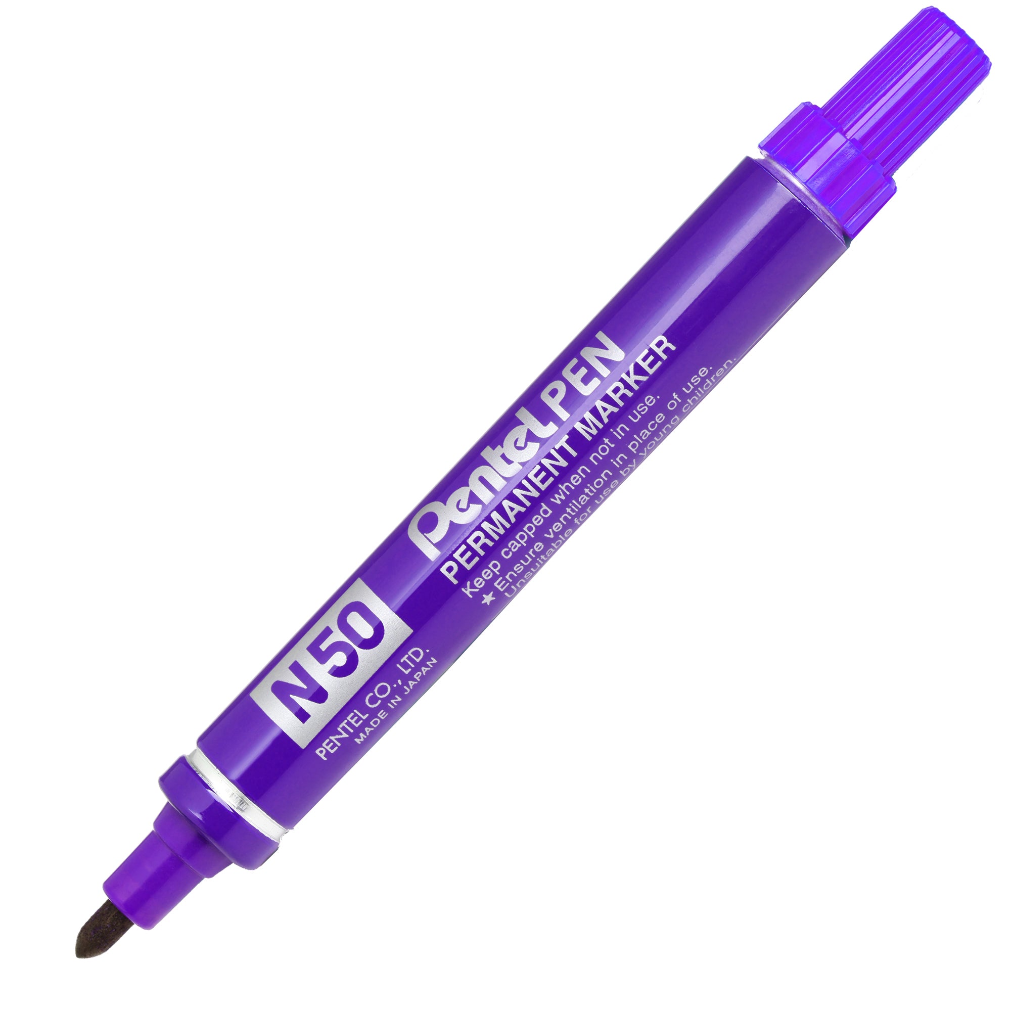 pentel-marcatore-pen-n50-punta-tonda-viola