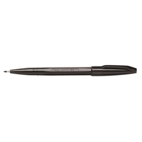 pentel-pennarello-sign-pen-punta-fibra-2-mm-0-8-mm-nero-s520-a