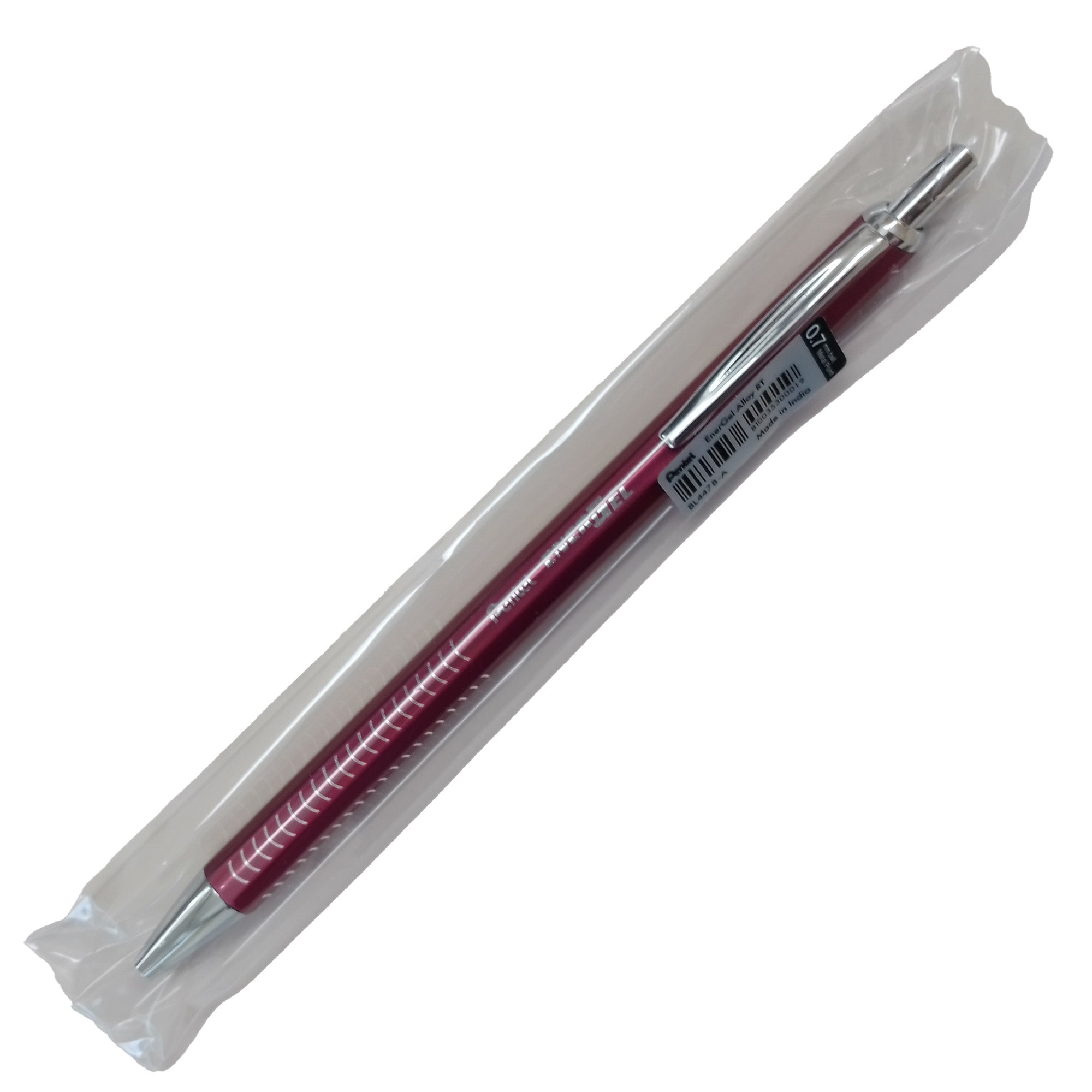 pentel-roller-energel-metal-slim-punta-0-7mm-fusto-rosso