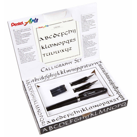 pentel-set-tradio-calligraphy-6-elementi-trc1-3n-set