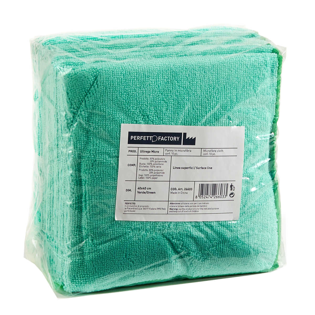 perfetto-pack-10-panni-microfibra-40x40cm-verde-ultrega