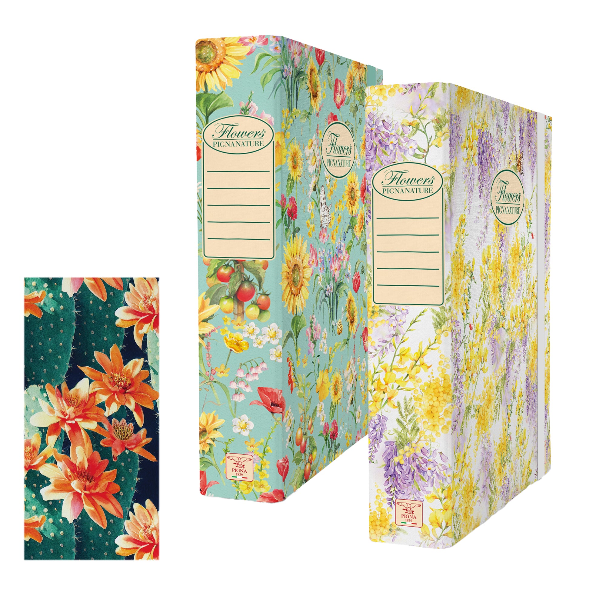 pigna-cartella-progetti-elastico-24x34cm-dorso-7cm-nature-flowers
