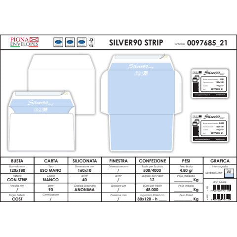 pigna-envelopes-buste-senza-finestra-silver90-90-g-mq-120x180-mm-bianco-conf-500-0097685