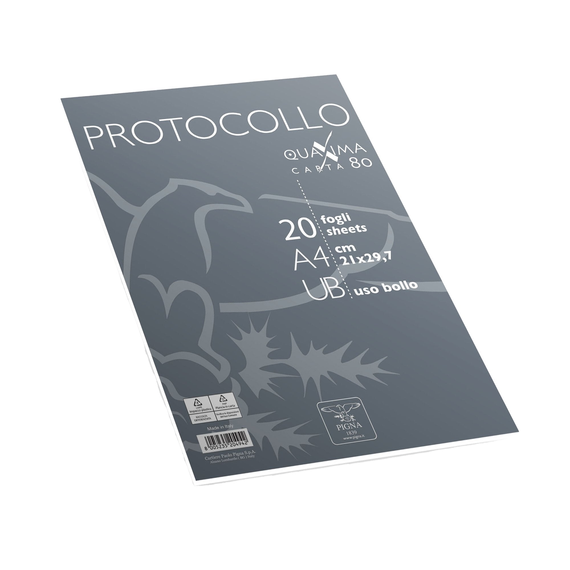 pigna-fogli-protocollo-a4-uso-bollo-20fg-80gr