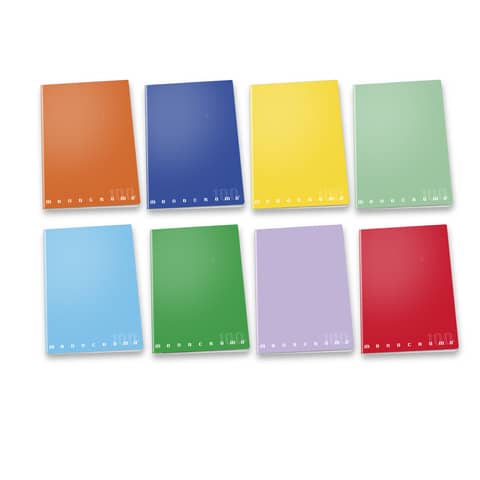pigna-maxi-quaderno-monocromo-a4-38-ff-carta-100-g-mq-quadretti-10-mm-colori-assortiti-022988810