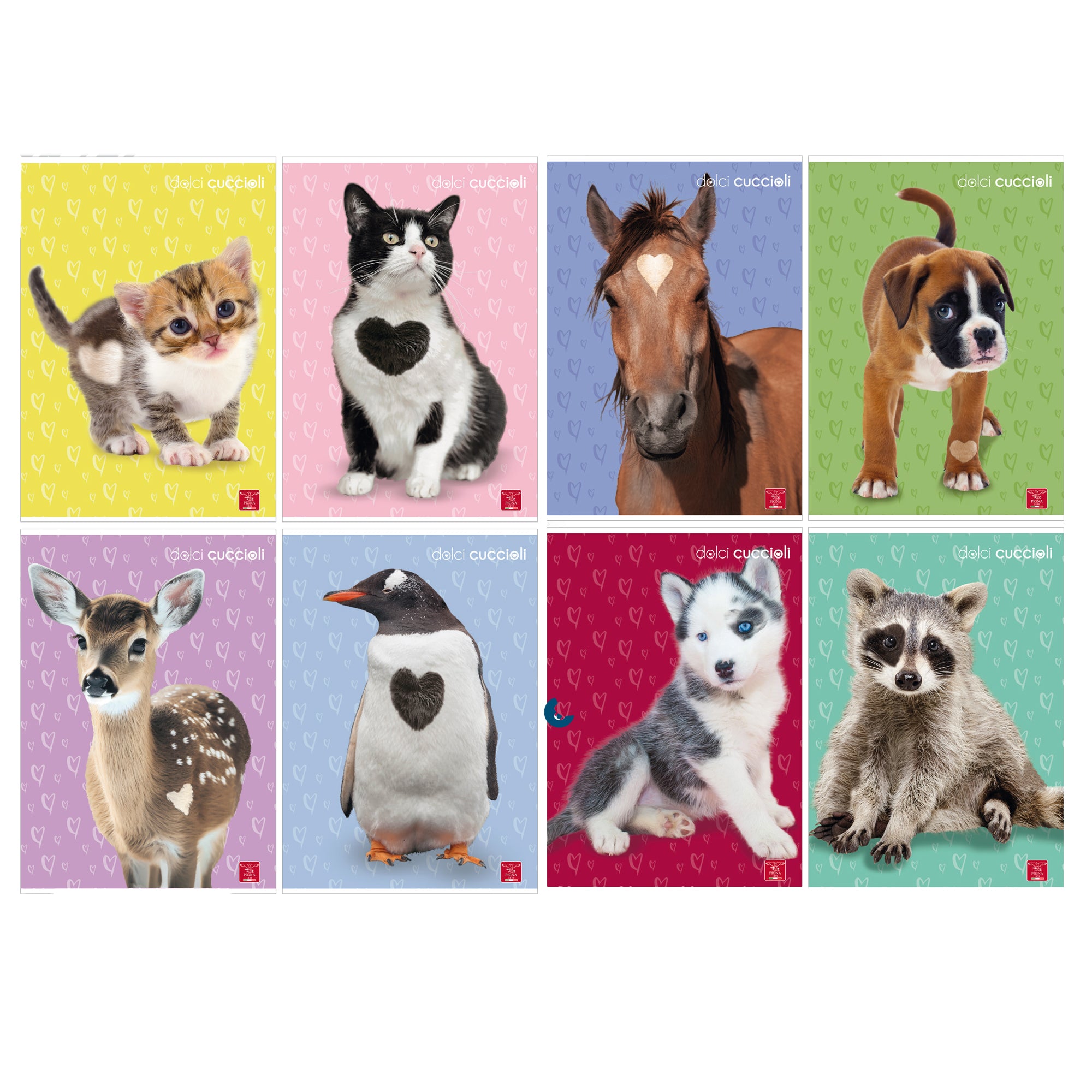 pigna-maxiquaderno-a4-80gr-402fg-5mm-cuccioli