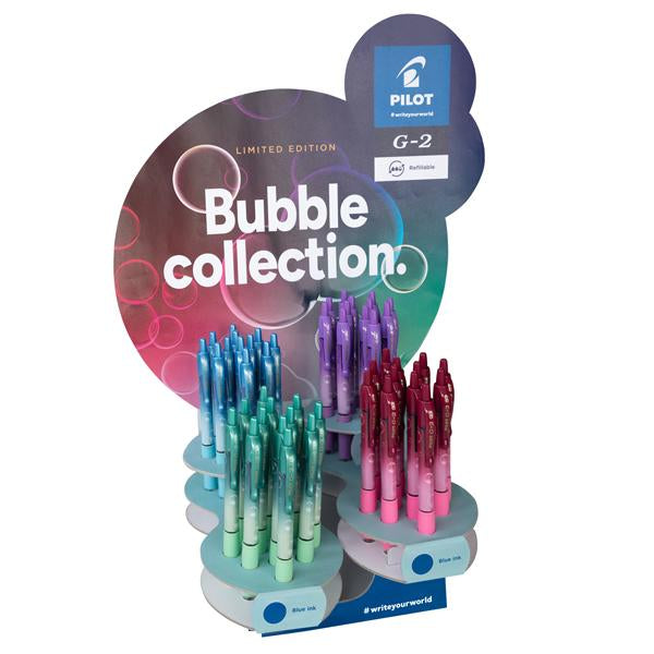 pilot-expo-48pz-roller-g-2-punta-0-7mm-bubble-collection-inchiostro-blu