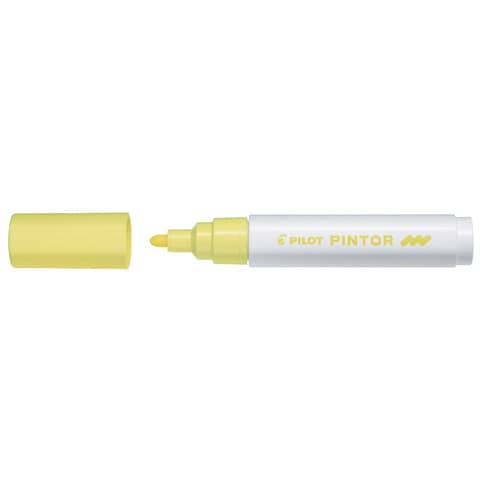 pilot-marcatore-multisuperficie-pintor-base-dacqua-punta-fibra-4-5-mm-giallo-pastello-002370