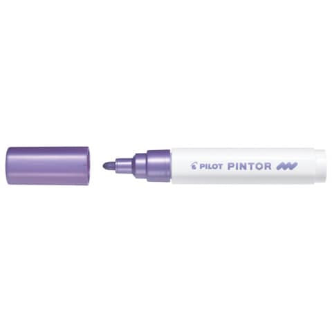 pilot-marcatore-multisuperficie-pintor-base-dacqua-punta-fibra-4-5-mm-viola-metallizato-002381