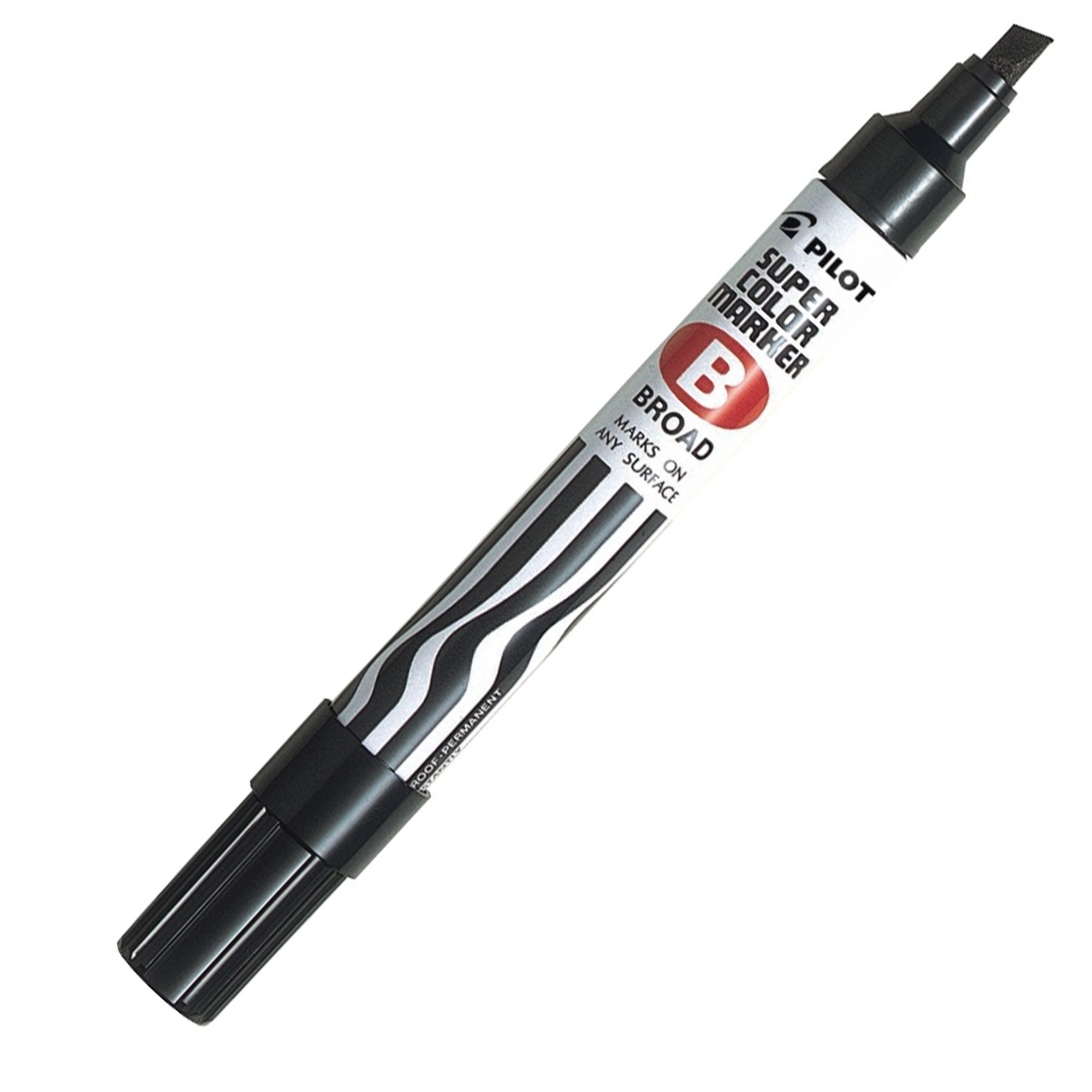 pilot-marcatore-super-color-permanent-punta-scalpello-nero