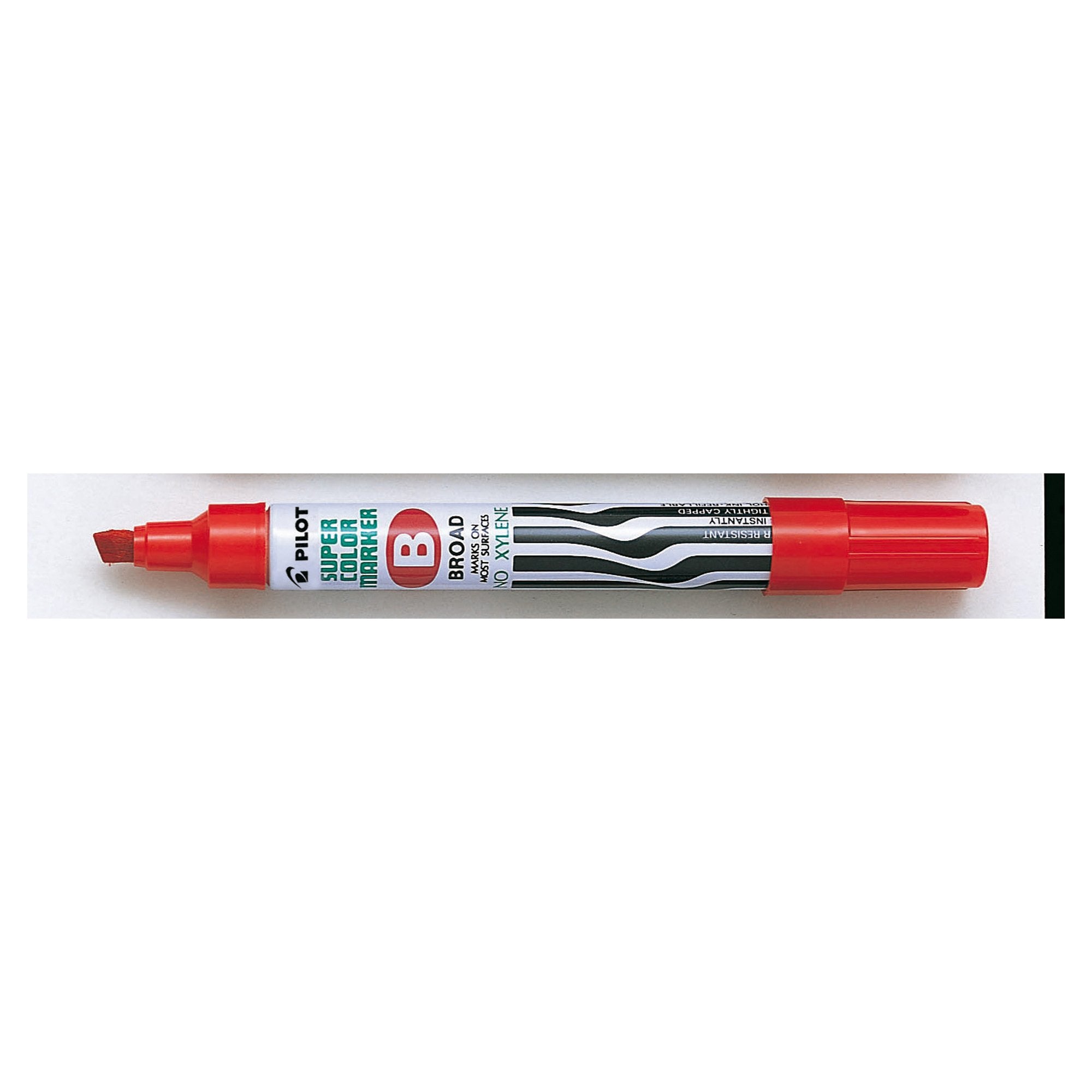 pilot-marcatore-super-color-permanent-punta-scalpello-rosso