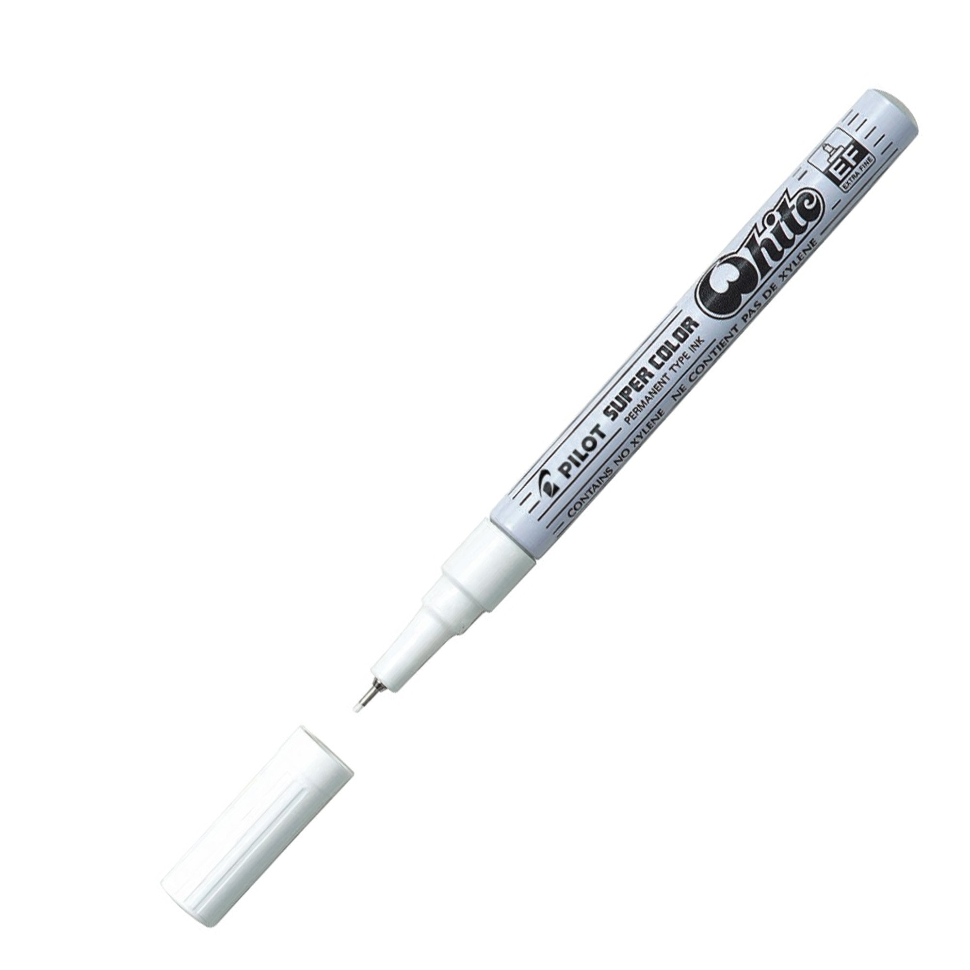 pilot-marcatore-super-color-punta-extra-fine-vernice-white