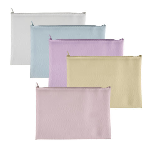 plastibor-busta-bubble-eva-zip-cucita-tessuto-colori-pastello-assortiti-a5-p0432890