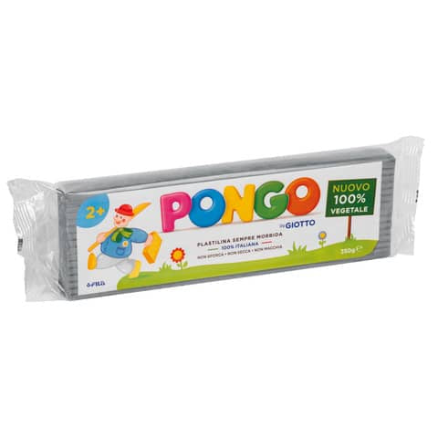 pongo-panetto-plastilina-vegetale-modellabile-350-g-argento-f603513
