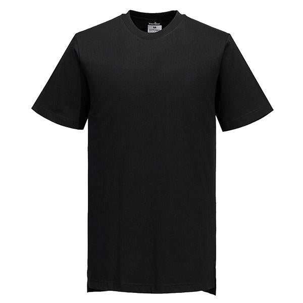 portwest-t-shirt-chef-unisex-maniche-corte-tg-xxl-nero