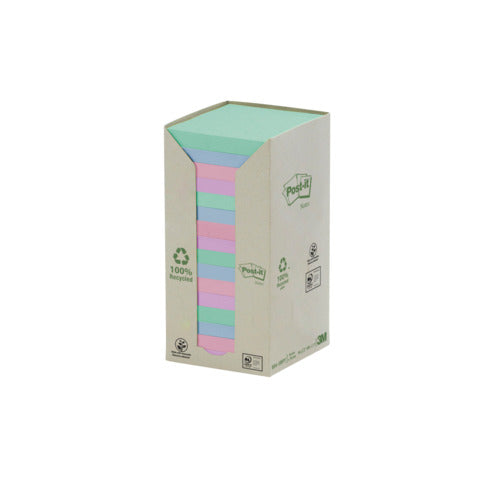 post-it-foglietti-post-it-notes-carta-riciclata-76x76mm-assort-pastello-torre-16-blocchetti-100-ff-654-1rpt
