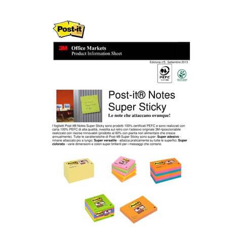 post-it-foglietti-riposizionabili-cosmic-righe-assortiti-conf-3-blocchetti-70-ff-675-3ss-cos