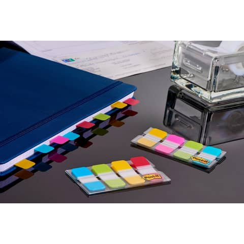 post-it-index-segnapagina-removibili-post-it-index-strong-mini-dispenser-4-blocchetti-10-ff-turchese-giallo-rosa-viola
