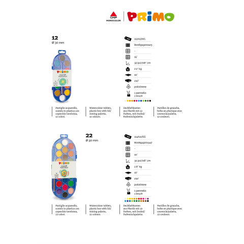 primo-acquerelli-diametro-30-mm-conf-12-colori-assortiti-112a12sg