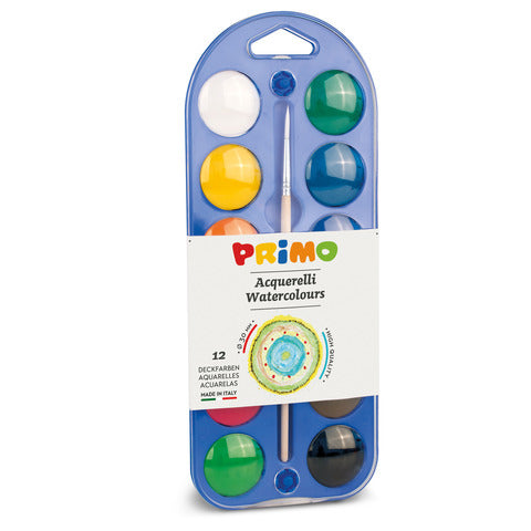 primo-acquerelli-diametro-30-mm-scatola-121-pennello-coperchio-tavolozza-assortiti-107a12a