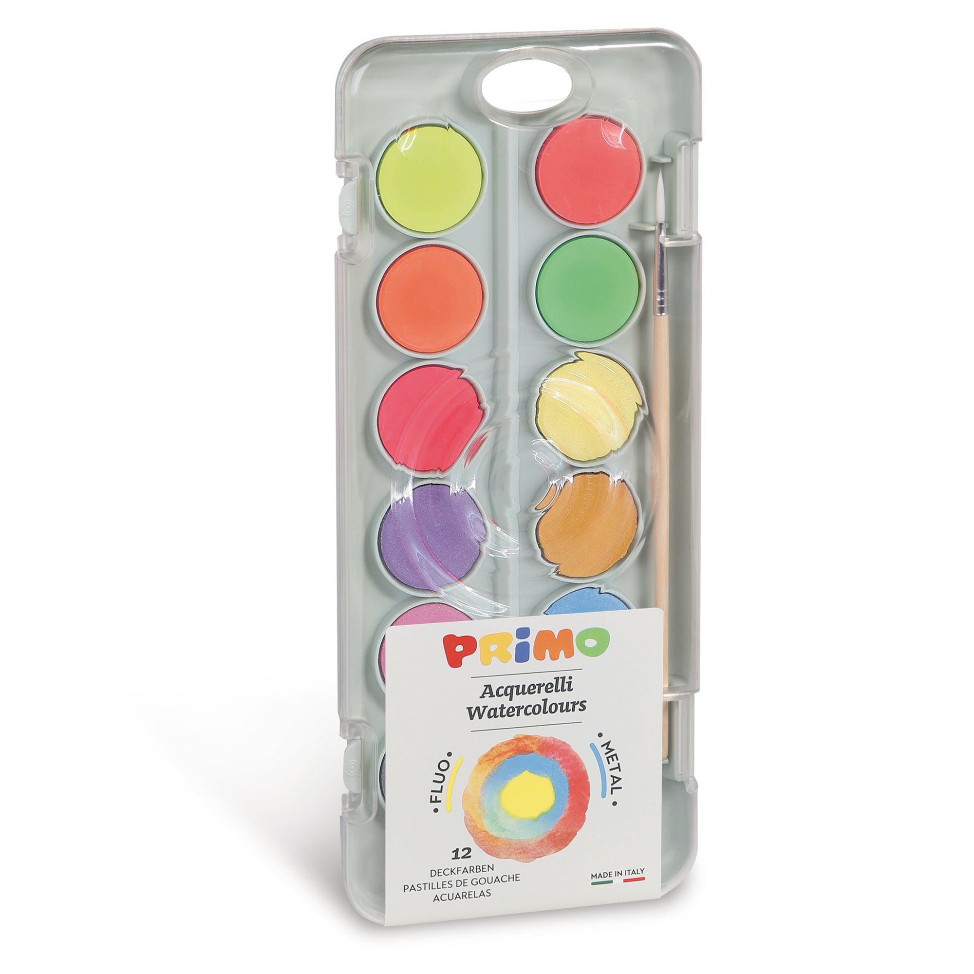 primo-astuccio-12-pastiglie-acquerelli-fluo-metal