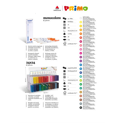 primo-matite-colorate-esagonali-minabella-laccate-diametro-3-8-mm-conf-12-colori-assortiti-522minab12