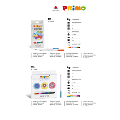 primo-matite-colorate-esagonali-minabella-laccate-diametro-3-8-mm-conf-24-colori-assortiti-523minab24