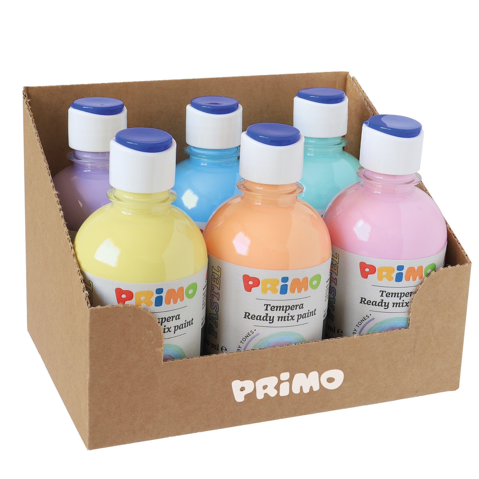 primo-morocolor-box-6-tempera-colori-pastello-300ml-colori-assortiti-primo