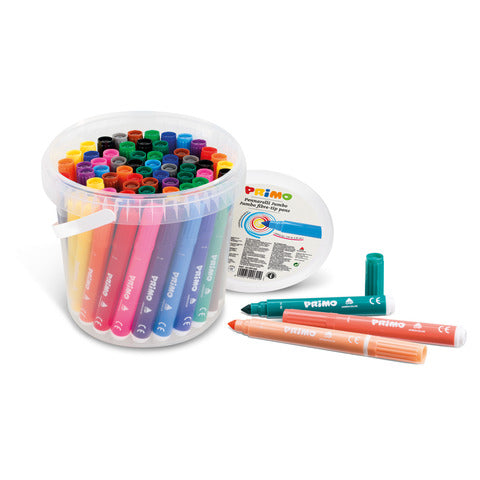 primo-pennarelli-superlavabili-jumbo-punta-conica-7-6-mm-conf-60-colori-assortiti-621bpj60
