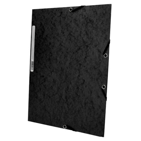 q-connect-cartellina-3-lembi-elastico-24-3x32-cm-cartoncino-manilla-375-g-mq-grigio-kf02169