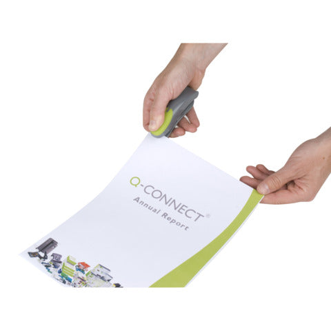 q-connect-cucitrice-fino-12-fogli-grigio-verde-kf00991