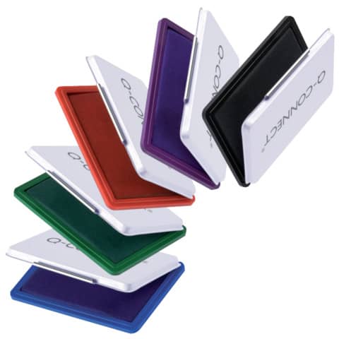 q-connect-cuscinetto-timbri-11x7-cm-rosso-kf25212