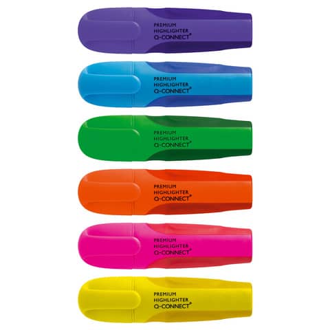 q-connect-evidenziatore-2-5-mm-astuccio-6-colori-kf16042