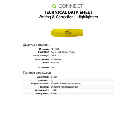 q-connect-evidenziatore-2-5-mm-giallo-kf16035