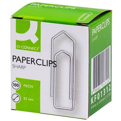 q-connect-fermagli-filo-acciaio-nichelato-32-mm-conf-100-kf01312