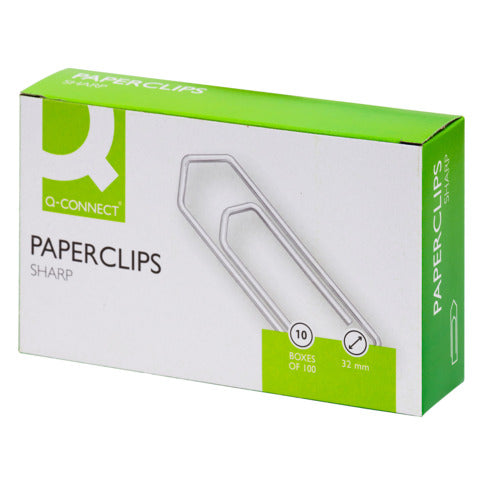 q-connect-fermagli-filo-acciaio-nichelato-32-mm-conf-100-kf01312