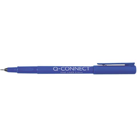 q-connect-fineliner-0-4-mm-blu-conf-10-pezzi-kf25008