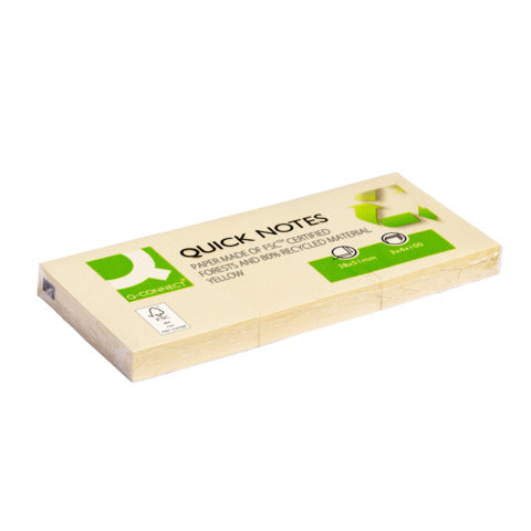 q-connect-foglietti-riposizionabili-100-materiale-riciclato-65-g-mq-giallo-38x51-mm-12-blocchetti-100-ff-kf22367