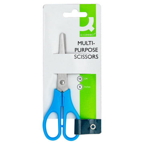 q-connect-forbici-bricolage-blister-rosso-blu-13-5-cm-e-kf01229-ia