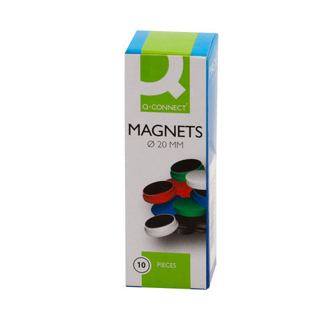 q-connect-magneti-lavagne-bianche-20-mm-colori-assortiti-conf-10-pezzi-kf02637