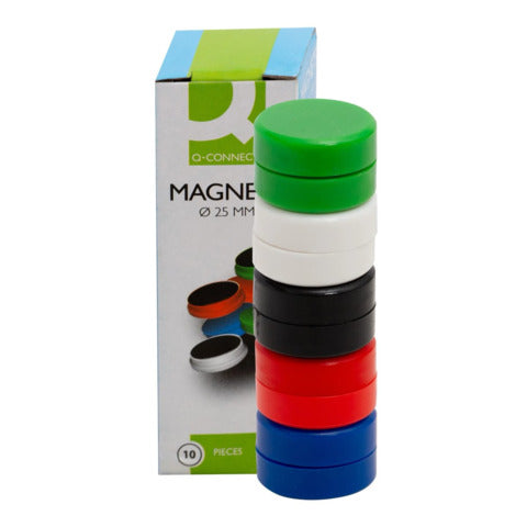 q-connect-magneti-lavagne-bianche-25-mm-blu-conf-10-pz-kf02640