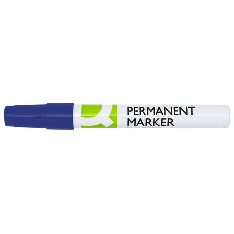 q-connect-marcatore-permanente-fusto-alluminio-punta-conica-4-mm-blu-kf11709