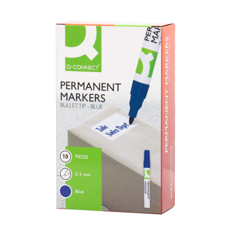 q-connect-marcatore-permanente-fusto-alluminio-punta-conica-4-mm-blu-kf11709