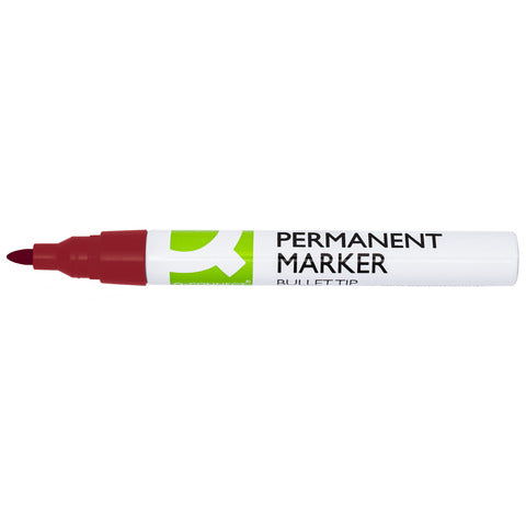 q-connect-marcatore-permanente-fusto-alluminio-punta-conica-4-mm-rosso-kf11710