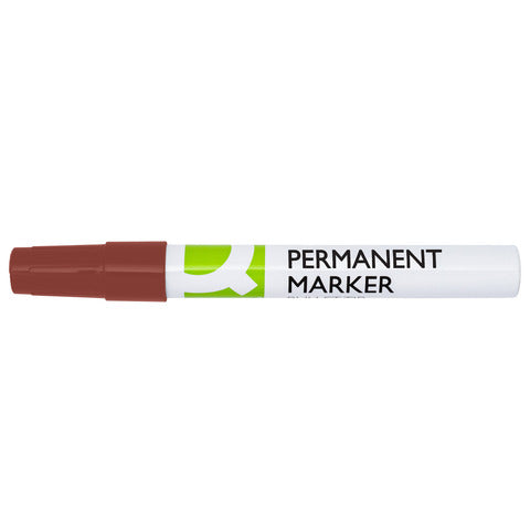 q-connect-marcatore-permanente-fusto-alluminio-punta-conica-4-mm-rosso-kf11710
