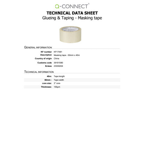q-connect-nastro-mascheratura-conf-6-pezzi-50-mm-x-40-m-kf17481
