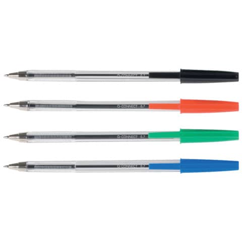 q-connect-penna-sfera-tratto-m-nero-conf-20-pezzi-kf34042