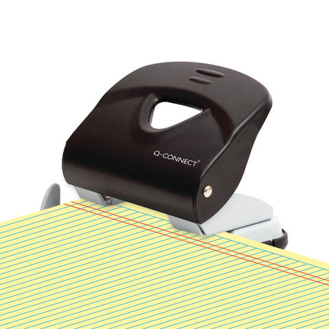 q-connect-perforatore-due-fori-30-fogli-nero-kf14220