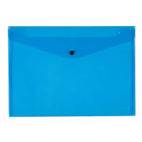 q-connect-portadocumenti-bottone-a4-ppl-blu-kf03596