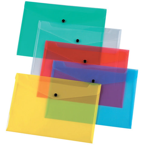 q-connect-portadocumenti-bottone-a4-ppl-trasparente-kf01244